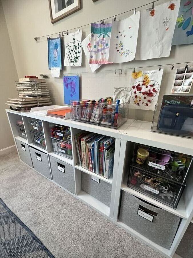 After organizing