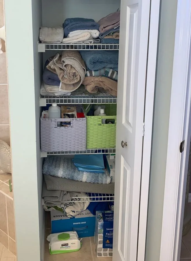 Before — Linen Closet